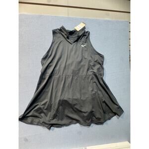 NikeCourt Dri-FIT Victory Tennis Women Dress Sz S black Brand New